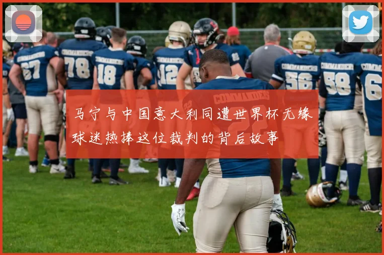 马宁与中国意大利同遭世界杯无缘球迷热捧这位裁判的背后故事